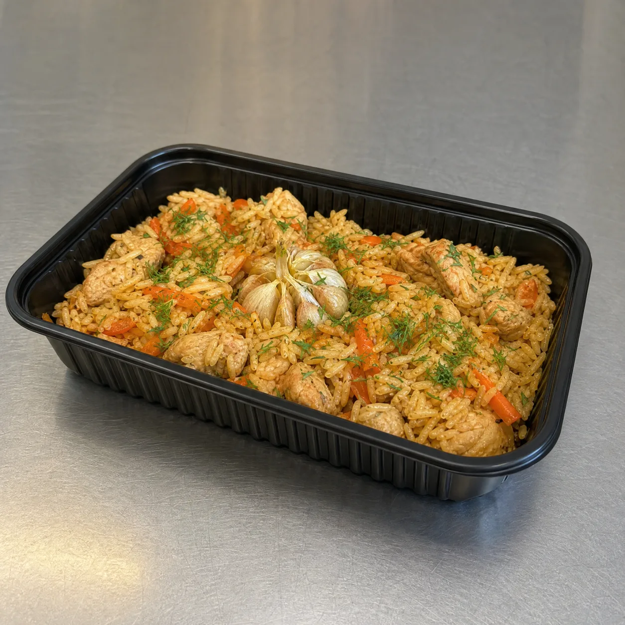 Плов с курицей